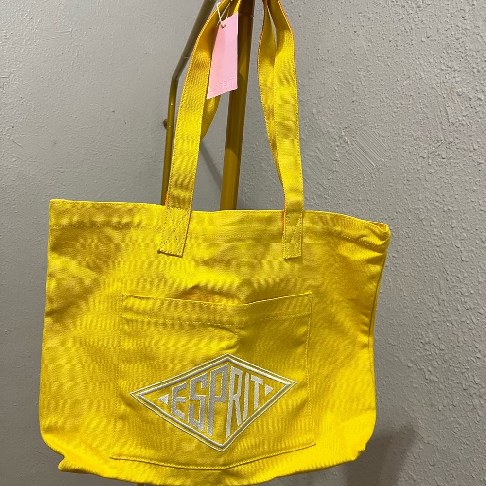 Esprit Sunny Yellow Tote